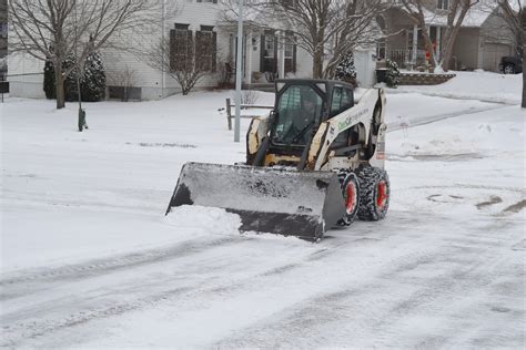 tractor vs skid steer snow removal|best bobcat for snow removal.